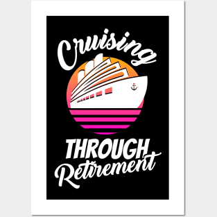 Cruising Through Retirement Posters and Art